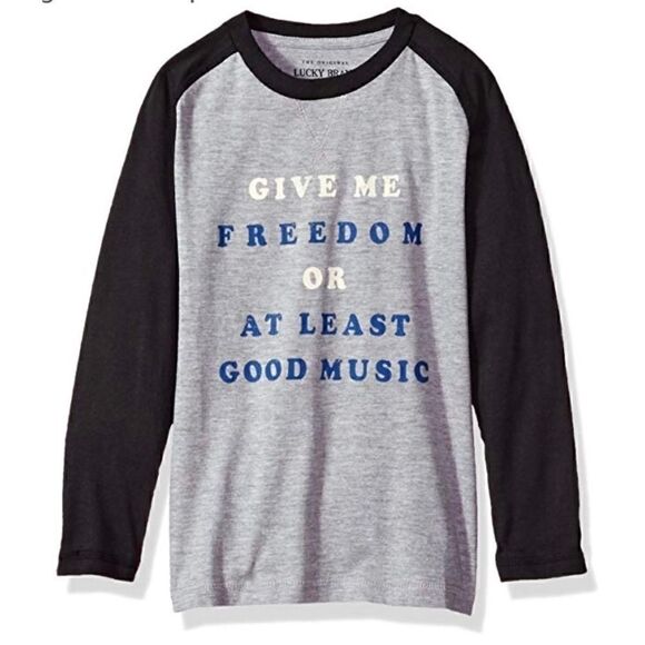 Lucky Brand Boys' Long Sleeve Graphic Tee - Picture 1 of 2